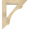 Ekena Millwork Legacy Traditional Rough Sawn Bracket w/ Offset Brace, Douglas Fir, 6"W x 24"D x 28"H BKT0604X24X28LEC01RDF - alternate 3